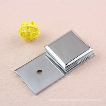 Brass glass clamp product with chrome surface treament